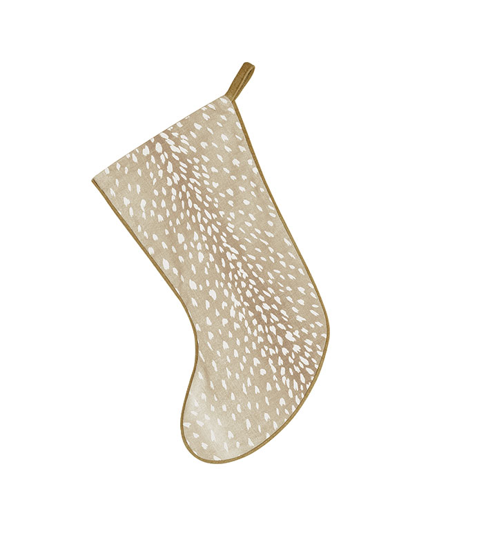 Tinsel Dots Stocking