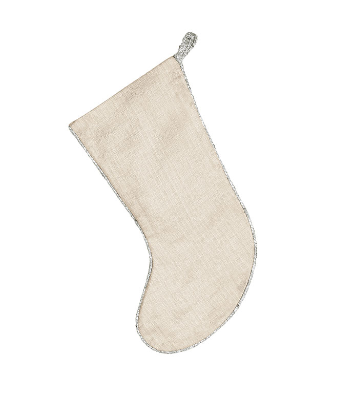 Tinsel Woven Stocking