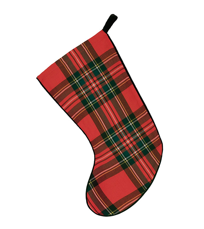 Tenenbaum Plaid Stocking