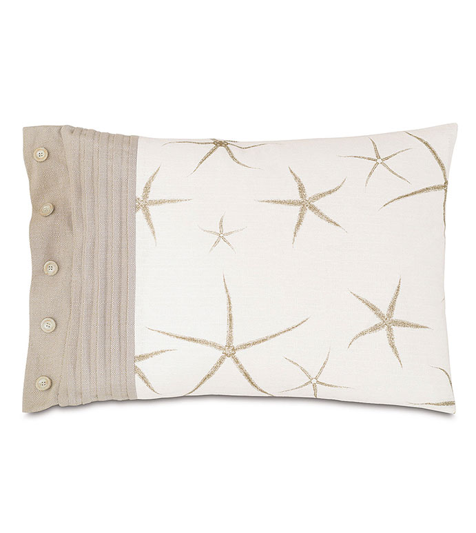 Tybee Natural Standard Sham (Left)