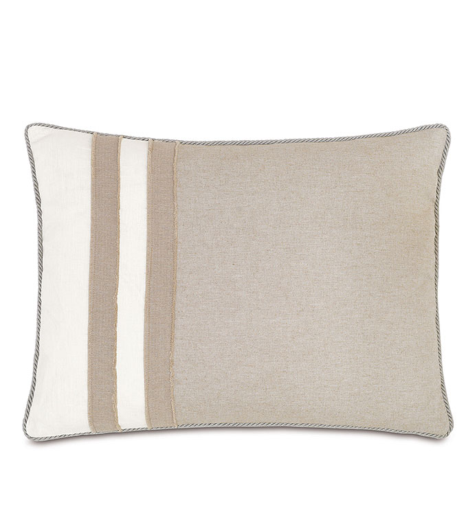 Greer Linen Standard Sham (Left)