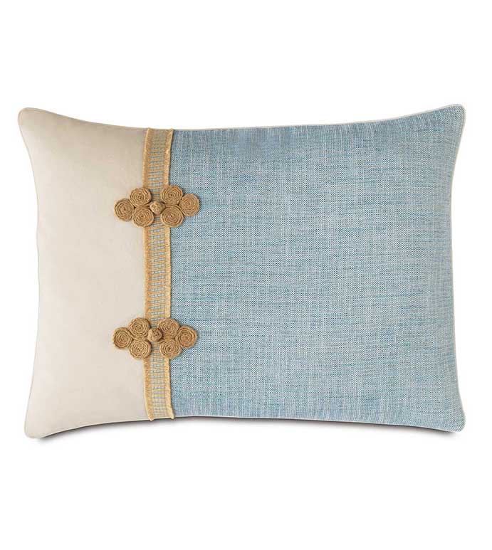 Draper Lake Standard Sham (Left)