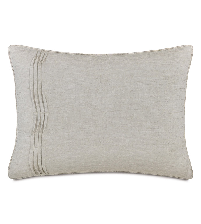 ELISE PLEATED STANDARD SHAM LEFT