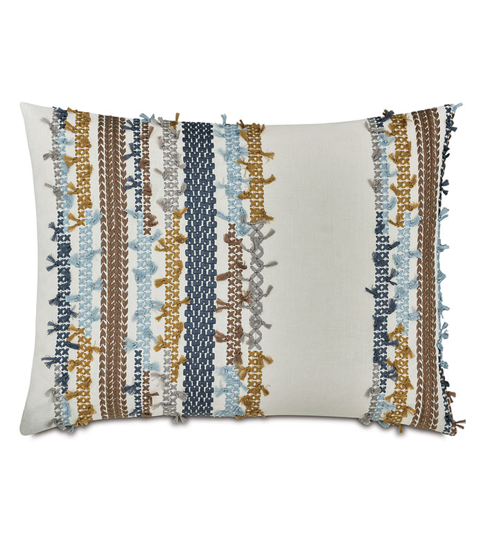 DALEYZA EMBROIDERED STANDARD SHAM LEFT