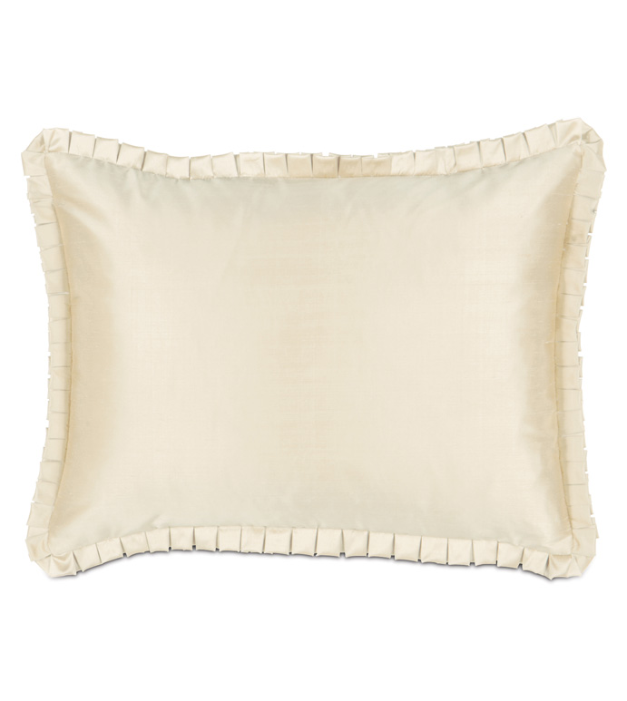 Serico Ivory With Lena Pleat Standard