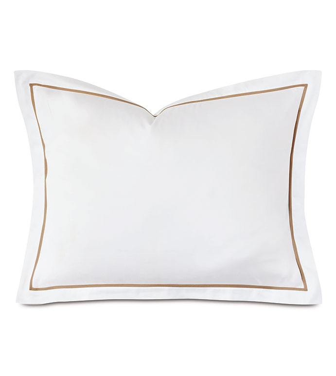 Adrienne Velvet Ribbon Standard Sham