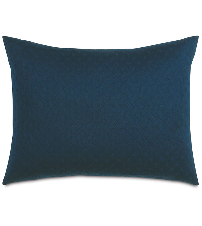 Briseyda Indigo Standard Sham