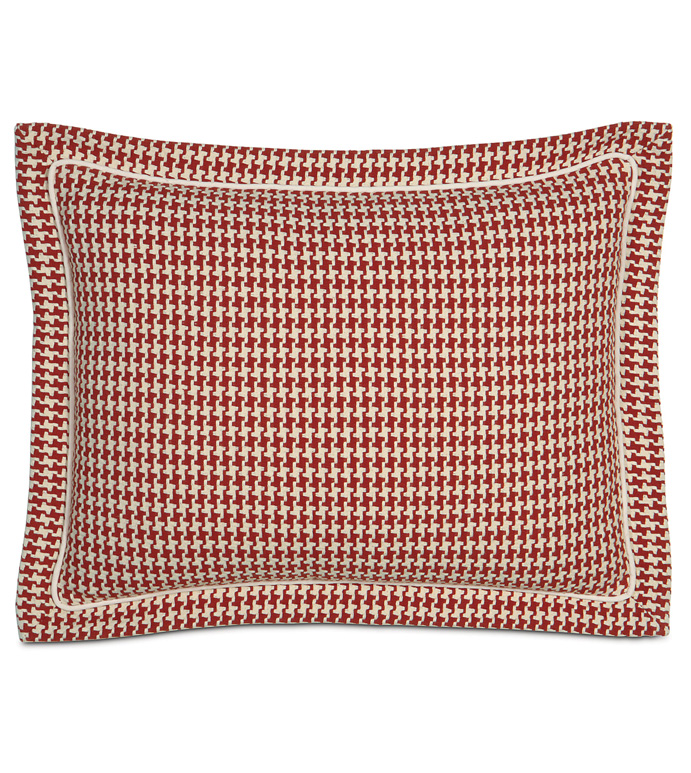 Bowline Rouge Standard Sham