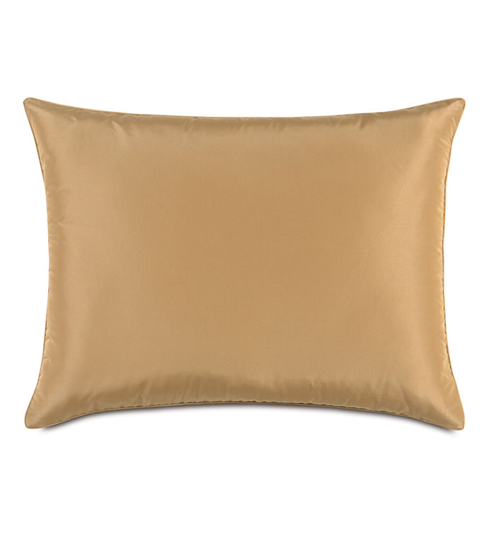 Freda Taffeta Standard Sham in Gold