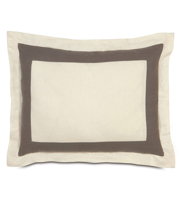 Breeze Pearl/Clay Standard Sham