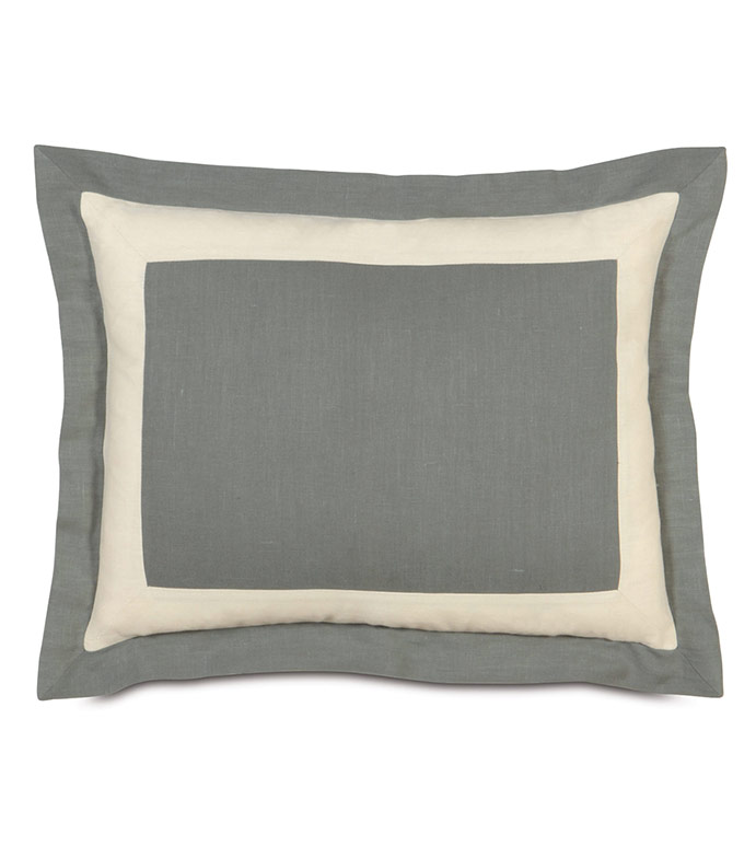 Breeze Slate/Pearl Standard Sham