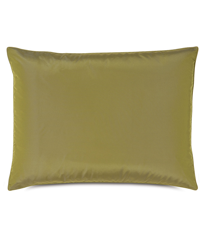 Freda Taffeta Standard Sham in Chartreuse