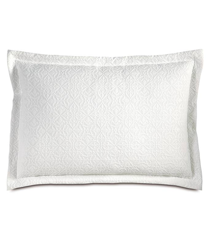 Mea White Standard Sham