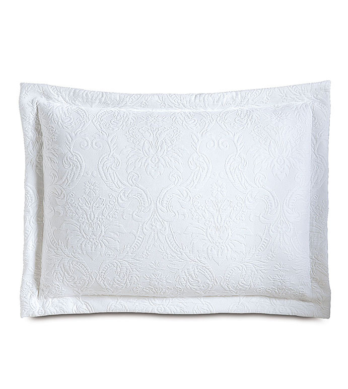 Sandrine White Standard Sham