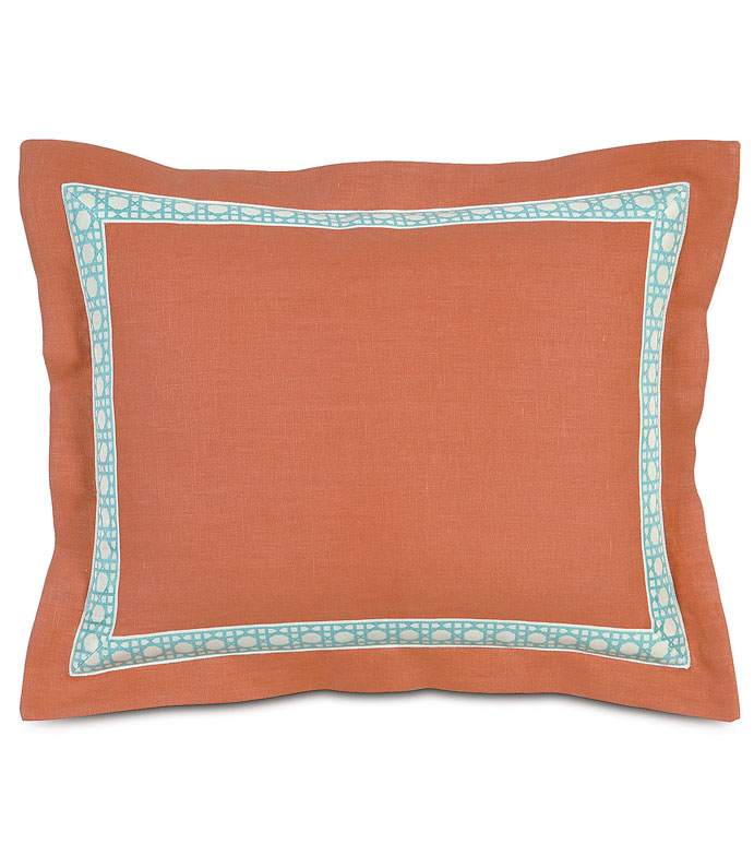 Breeze Tangerine Standard Sham