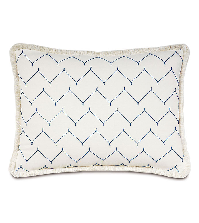 Zolah Indigo Standard Sham