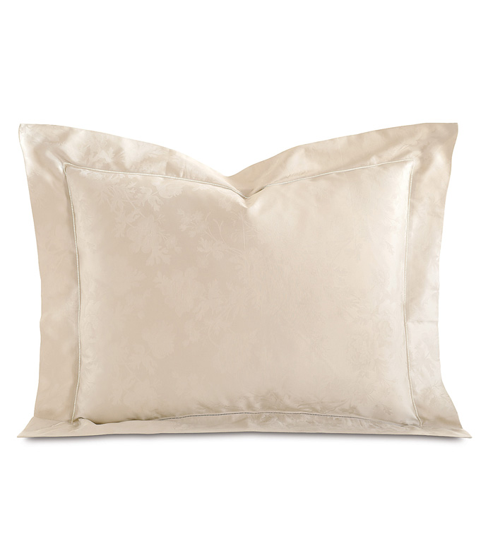 Millefleur Ecru Standard Sham