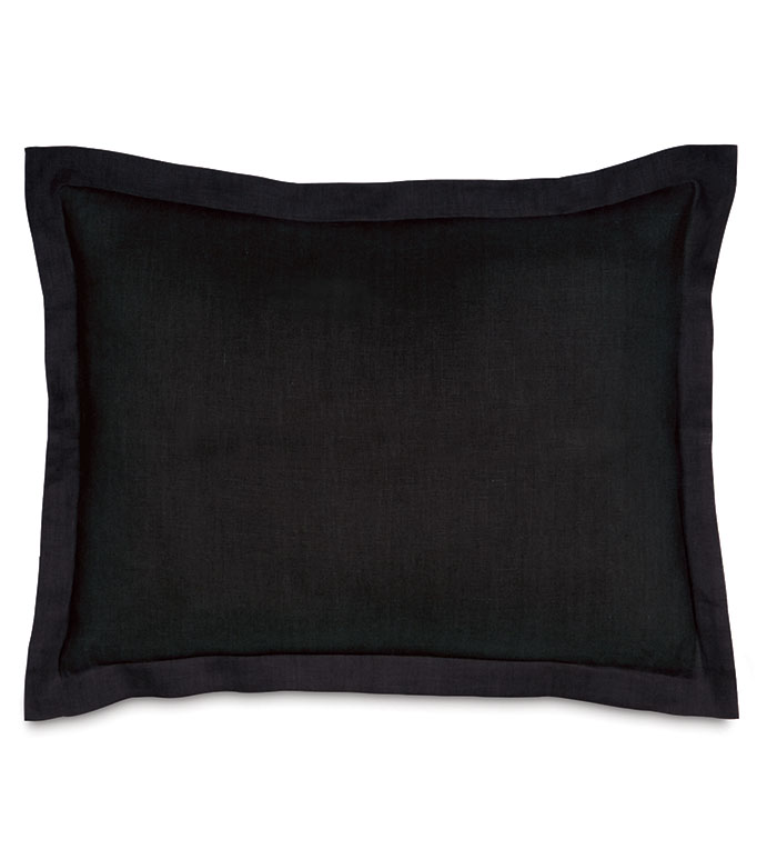 Resort Black Standard Sham