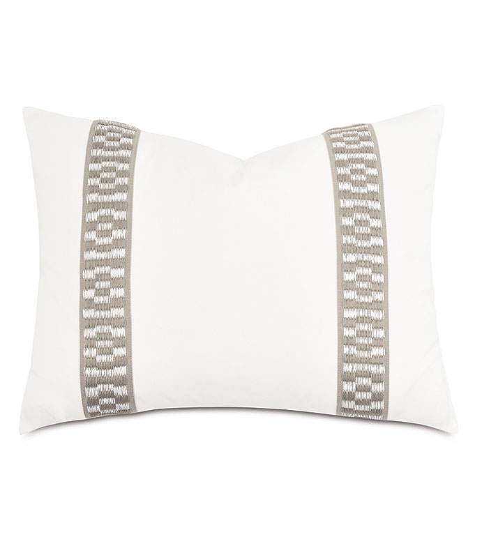 Junonia Embroidered Standard Sham