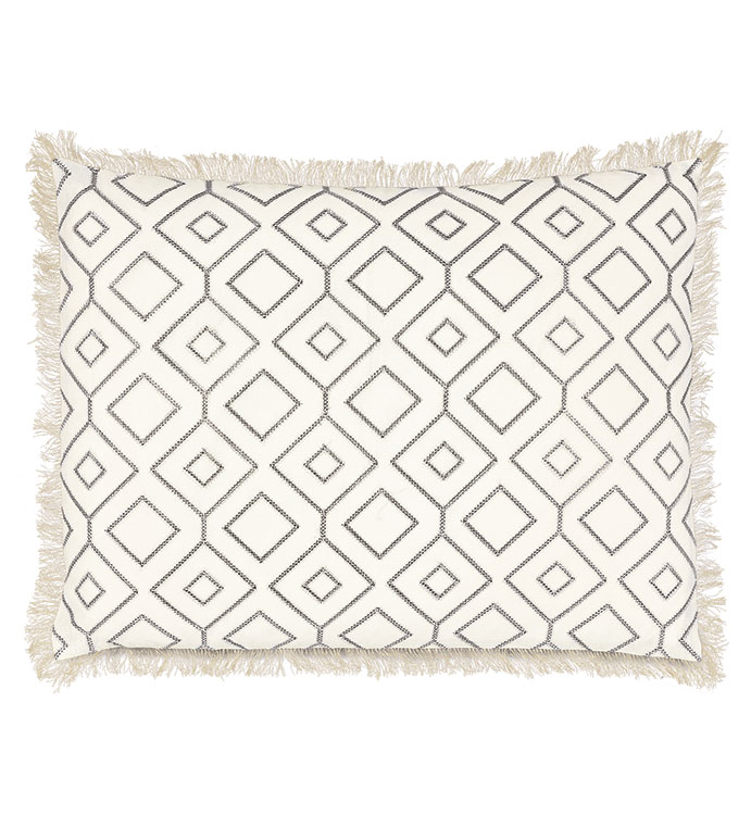 Freya Embroidered Standard Sham