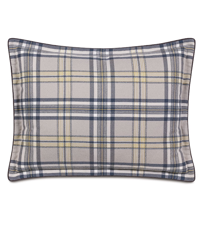 Pattinson Plaid Standard Sham