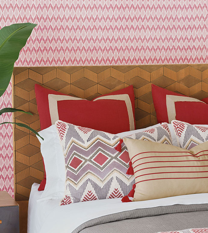 Joaquin Embroidered Standard Sham | Eastern Accents