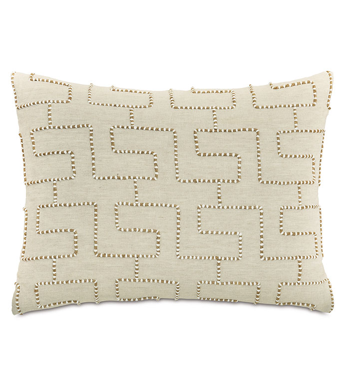 WREN JUTE STANDARD SHAM