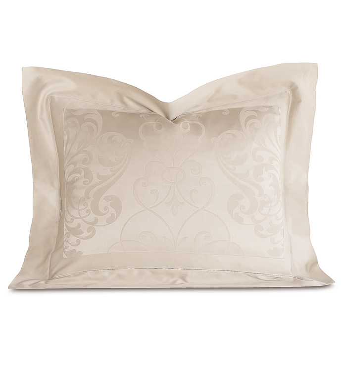 Ornato Ecru Standard Sham