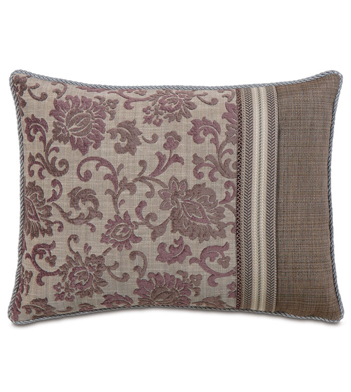 Mica Gunmetal Standard Sham Right