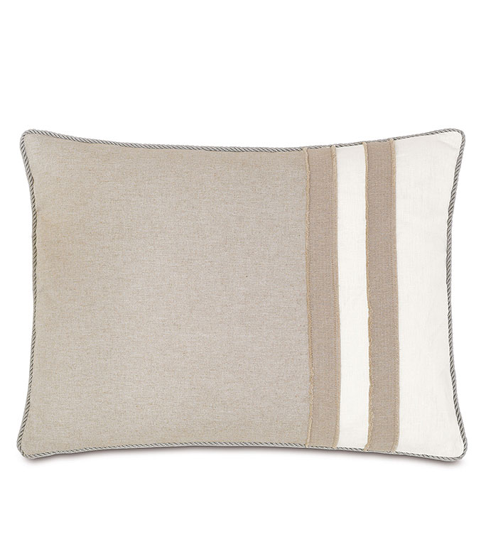 Greer Linen Standard Sham (Right)
