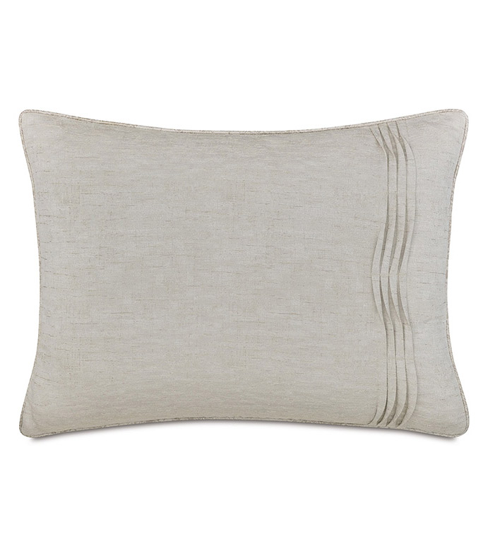 ELISE PLEATED STANDARD SHAM RIGHT