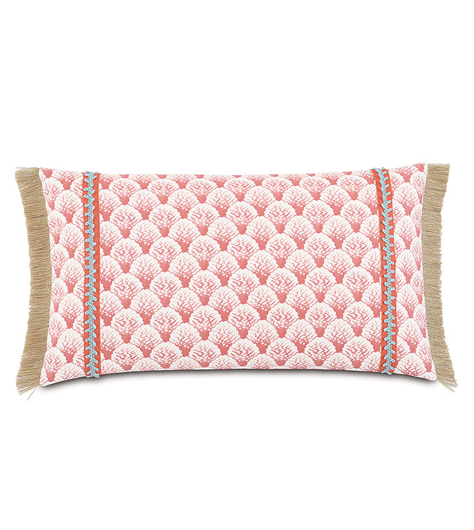 Koopa Coral With Gimp & Brush Fringe