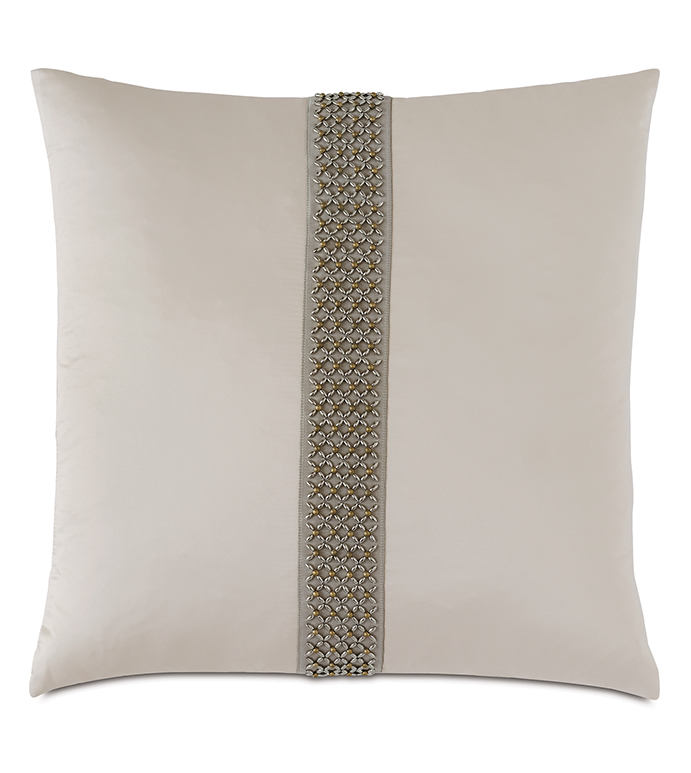 Silvio Beaded Decorative Pillow