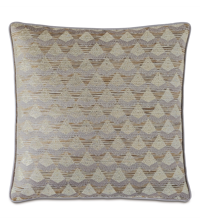 Silvio Metallic Decorative Pillow