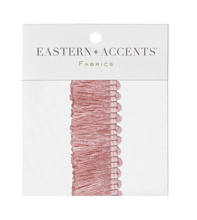 BRUSH FRINGE ROSE SAMPLE