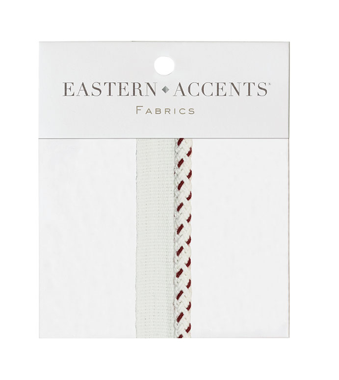 SURFSIDE RED OUTDOOR CORD SAMPLE