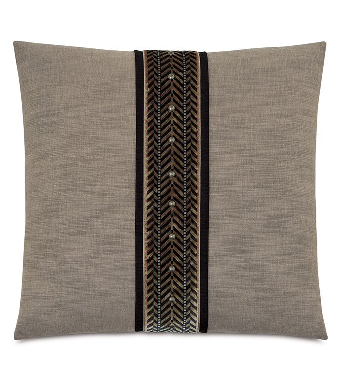 Talena Nailheads Decorative Pillow