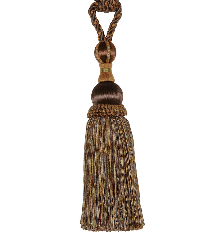 Cortina Umber Tassel Tieback