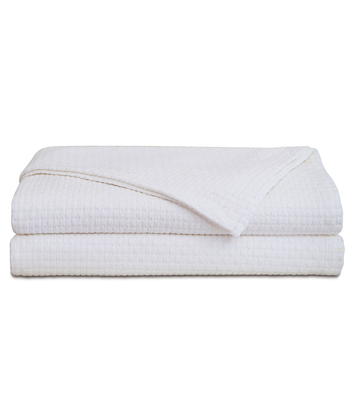 Albany White Coverlet