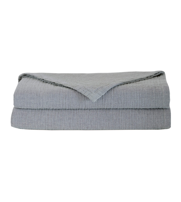 Cisero Matelasse Coverlet In Gray