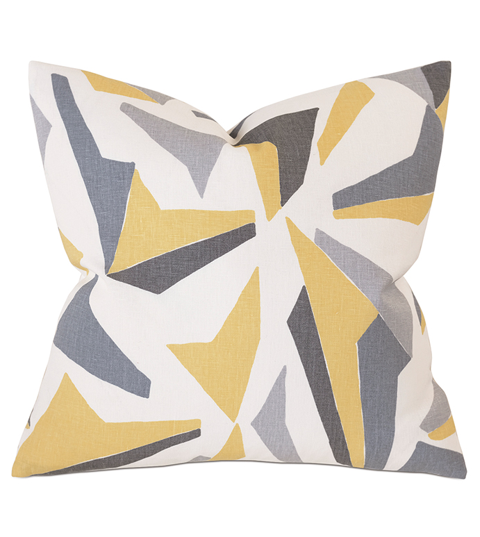 Sconset Lemon Decorative Pillow