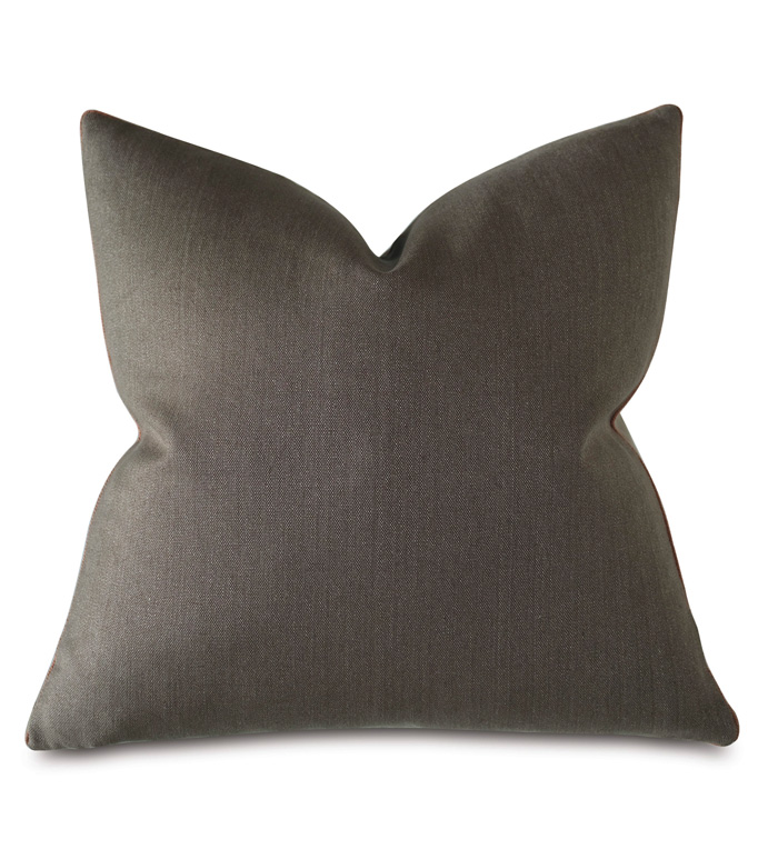 Castle Linen Decorative Pillow In Earth