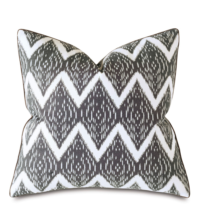 Lamu Ikat Decorative Pillow