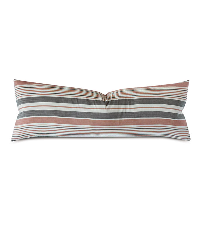 Chilmark Striped Oblong Decorative Pillow