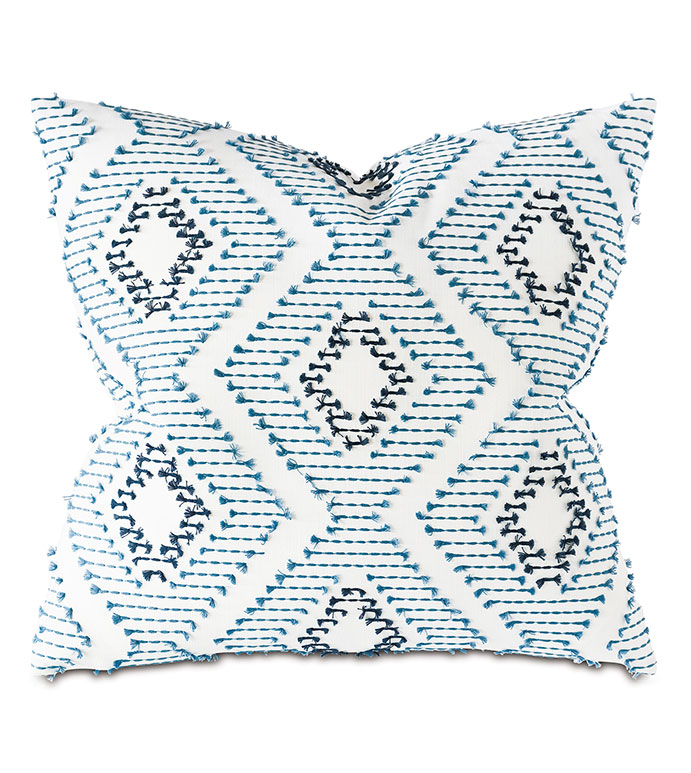 Bridgehampton Fil Coupe Decorative Pillow