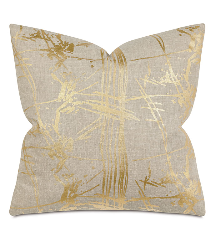 Ithaca Painterly Decorative Pillow