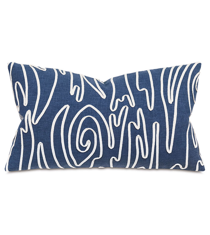 Bay Point Faux Bois Decorative Pillow