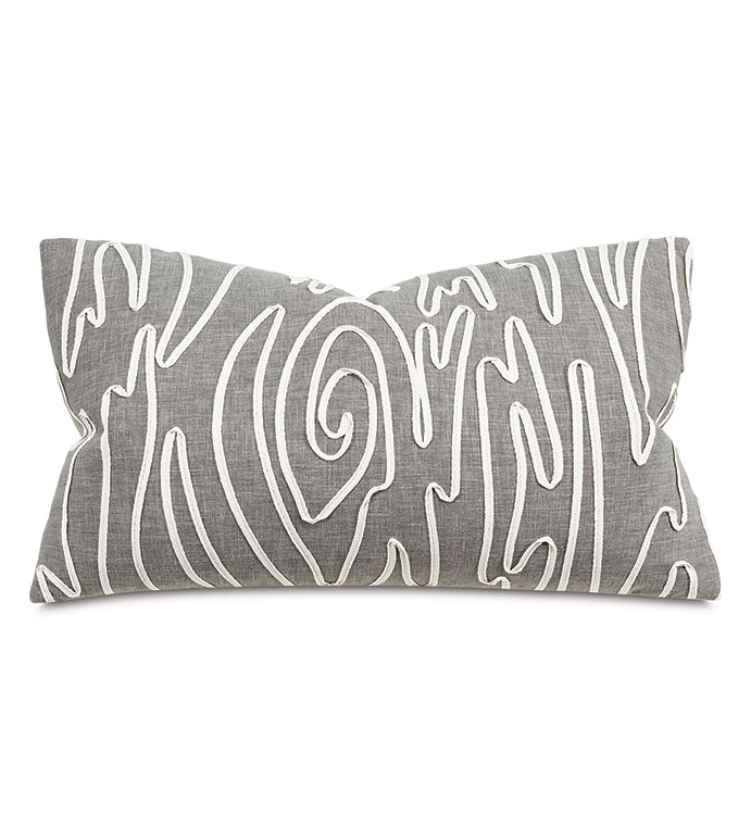 Clearview Faux Bois Decorative Pillow