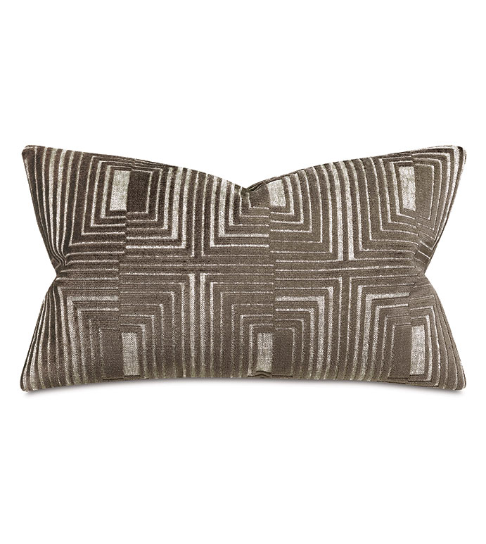 Facade Art Deco Decorative Pillow