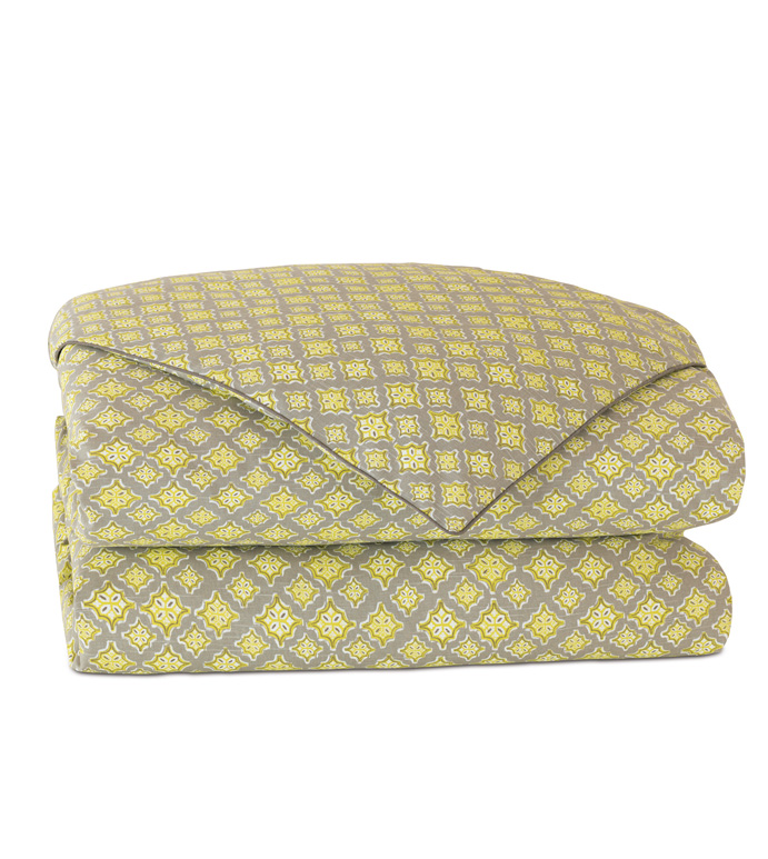 Kemal Citron Duvet Cover